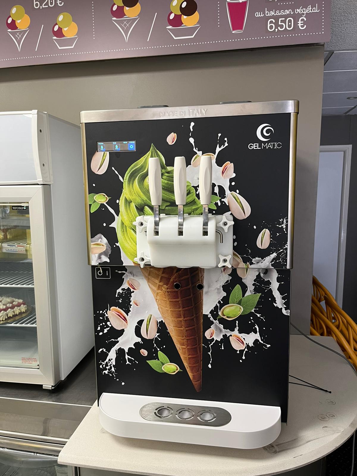 Gamme machine à glace italienne